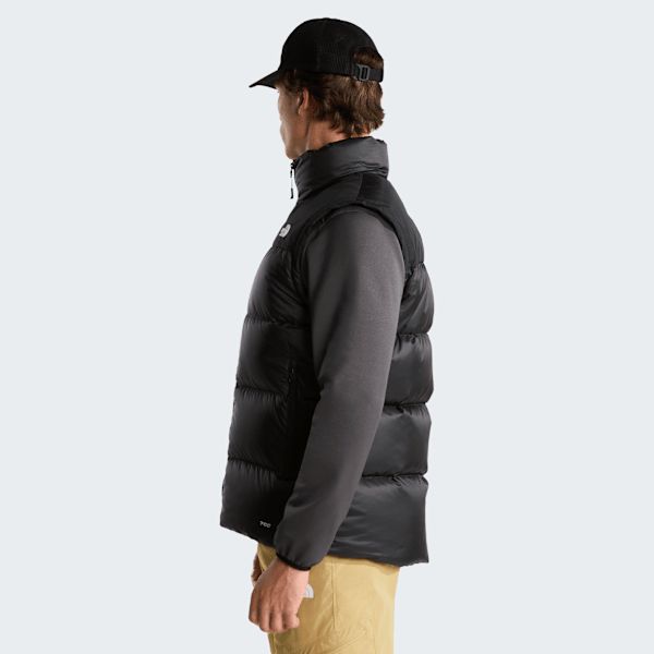 Gilet en duvet Diablo 2.0 pour homme TNF Black Heather-TNF Black-Recycled Down