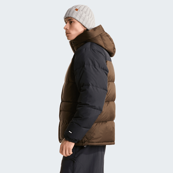 Parka en duvet Himalayan pour homme Dark Chestnut-TNF Black