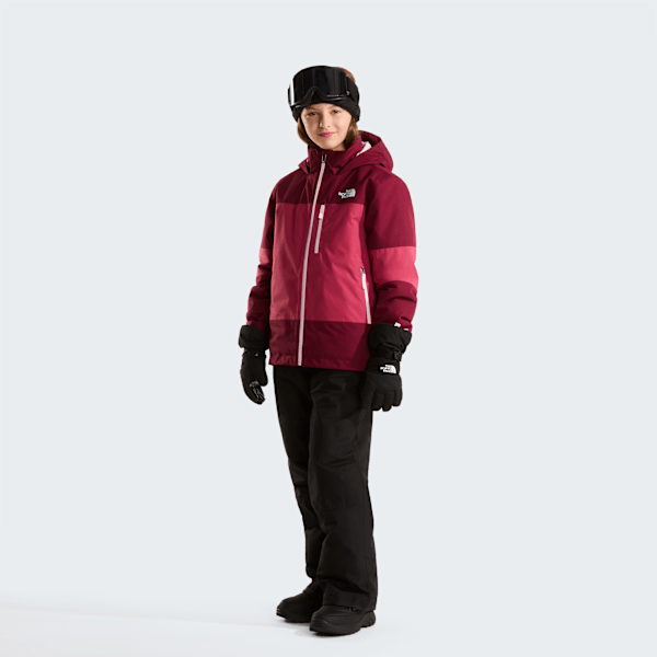 Bottines imperméables Nuptse Traction pour enfant TNF Black-TNF White