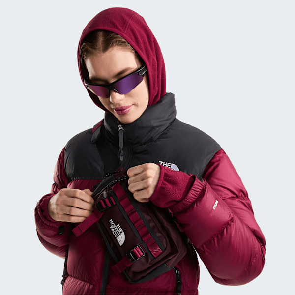 Sac banane Base Camp Deep Burgundy-TNF Black-Burgundy Crush
