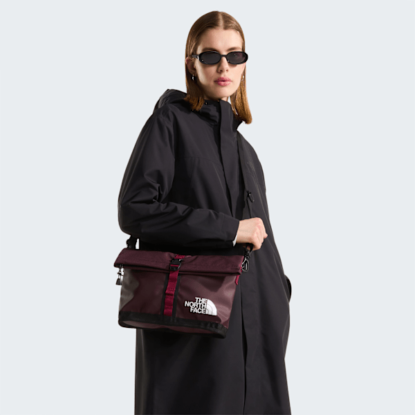 Sac bandoulière Base Camp Deep Burgundy-TNF Black-Burgundy Crush