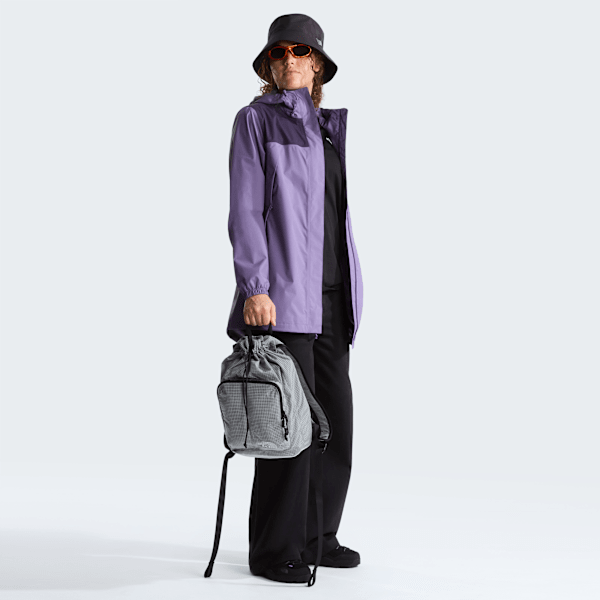Parka imperméable Antora pour femme Grounded Plum-Endless Dusk