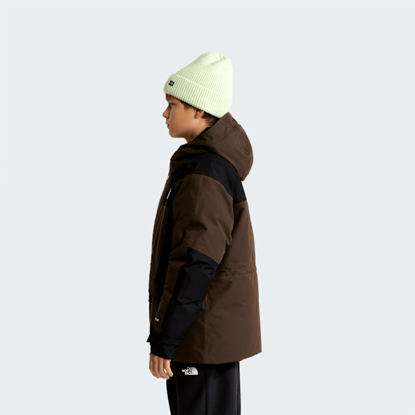 Veste en duvet Mountain pour enfant Dark Chestnut