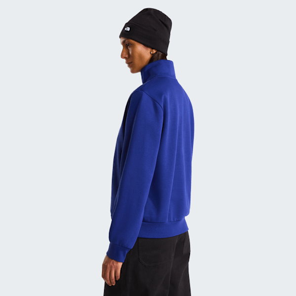 Sweat standard col zippé Evolution Simple Dome pour femme Bold Blue