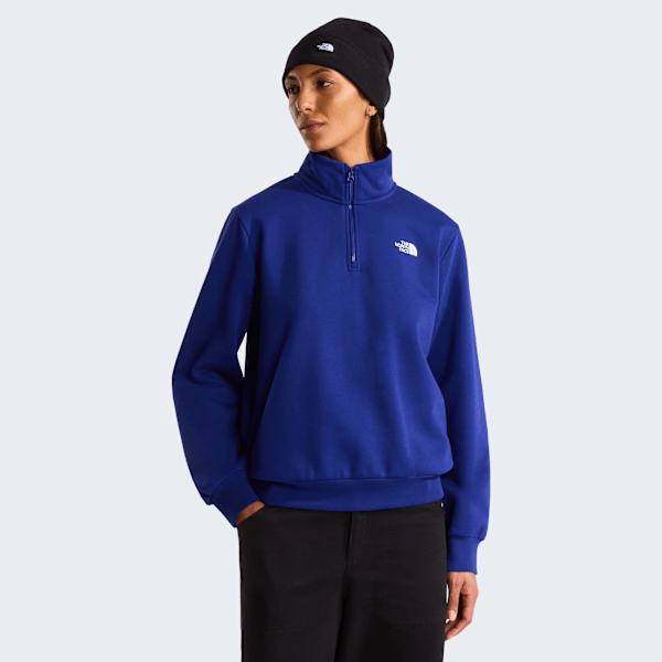 Sweat standard col zippé Evolution Simple Dome pour femme