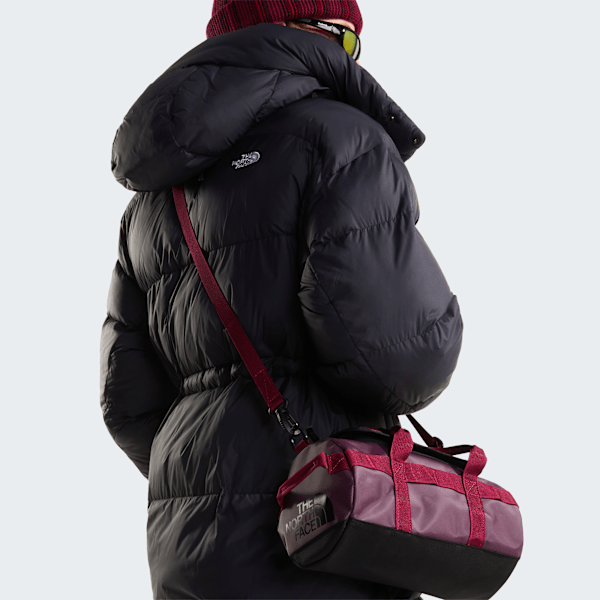 Sac duffel bandoulière Base Camp Deep Burgundy-TNF Black-Burgundy Crush