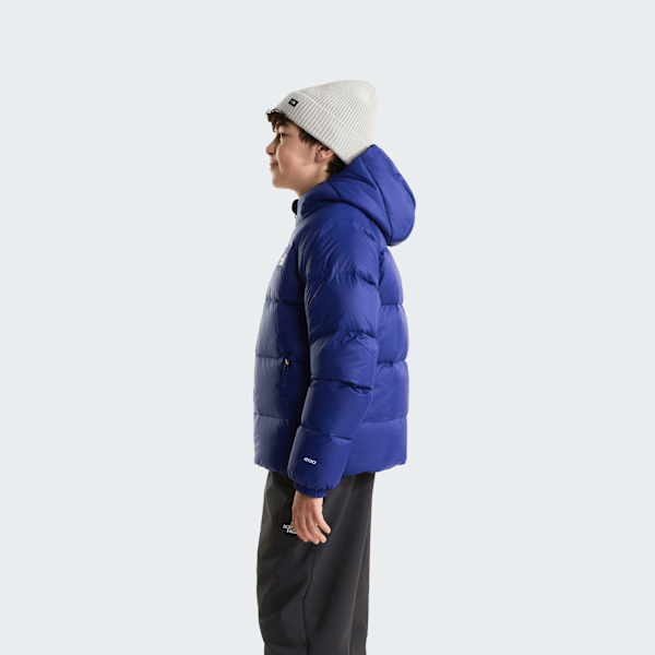 Veste à capuche en duvet Hydrenalite™ pour garçon Bold Blue