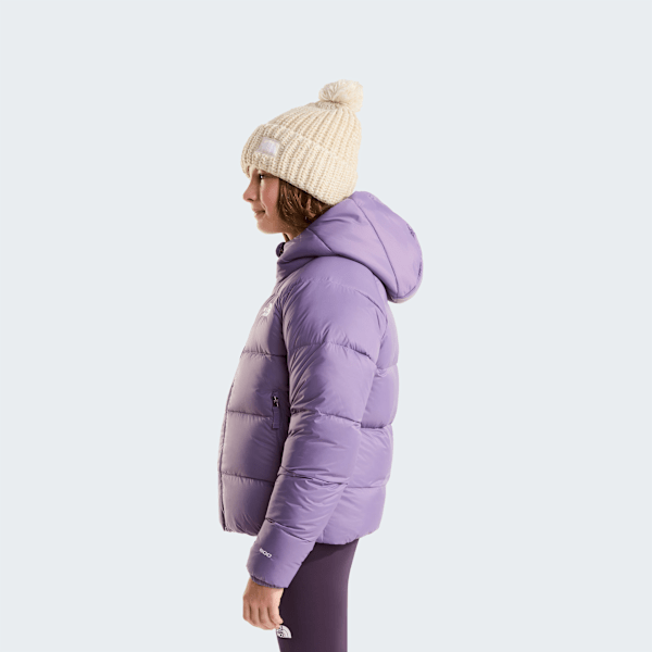 Veste à capuche en duvet Hydrenalite™ pour fille Grounded Plum