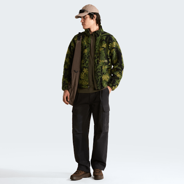 Veste imprimée Extreme Pile 2 pour homme New Taupe Green Yosemite Oak Print-New Taupe Green