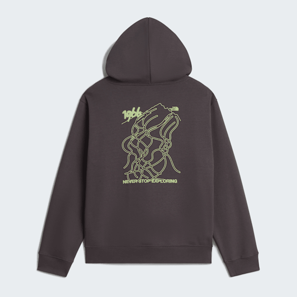 Sweat à capuche graphique décontracté unisexe NSE Slopes