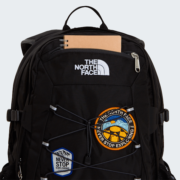 north face backpack black orange The Borealis for Men With a generous capacity North face backpack for $5.99