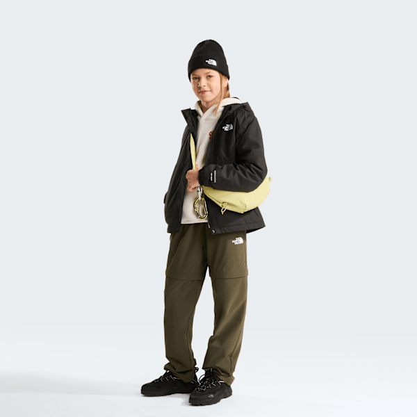 Veste imperméable chaude Antora pour fille TNF Black-TNF Black