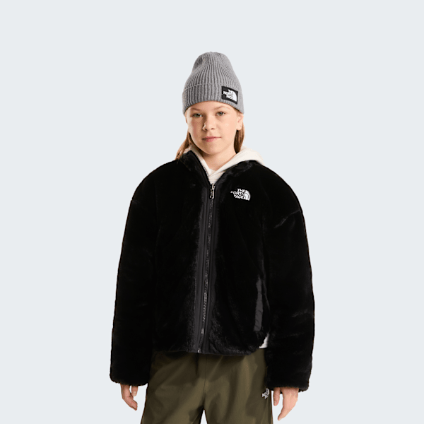 Veste zippée réversible Shasta pour fille TNF Black