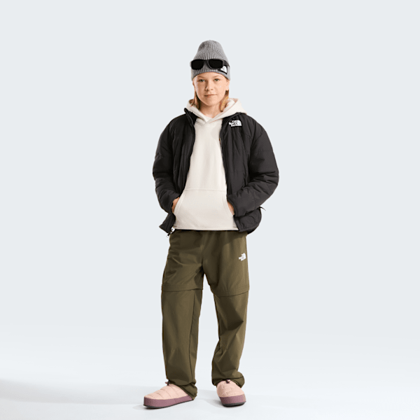 Veste zippée réversible Shasta pour fille TNF Black
