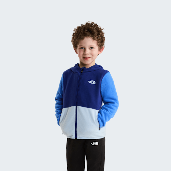 Polaire zippée à capuche Glacier pour enfant