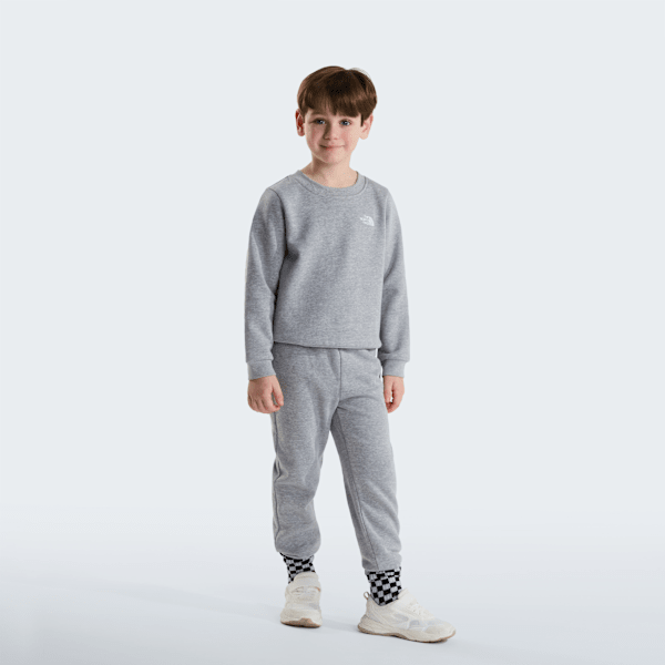 Ensemble sweat col rond Simple Dome pour enfant TNF Pale Grey Heather