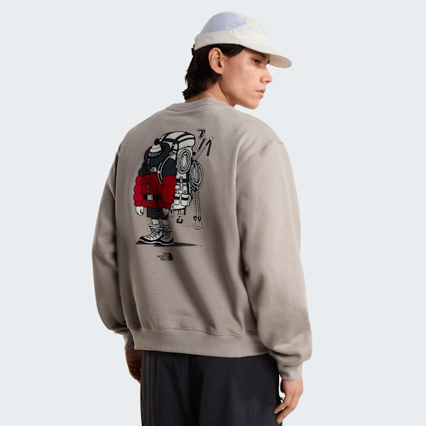 Sweat graphique Gear Up Get Out unisexe Stone Slab