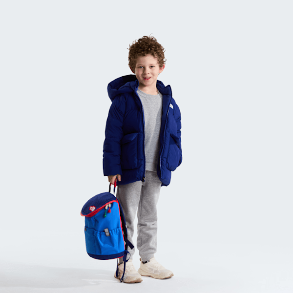 Parka en duvet et polaire North pour enfant Bold Blue