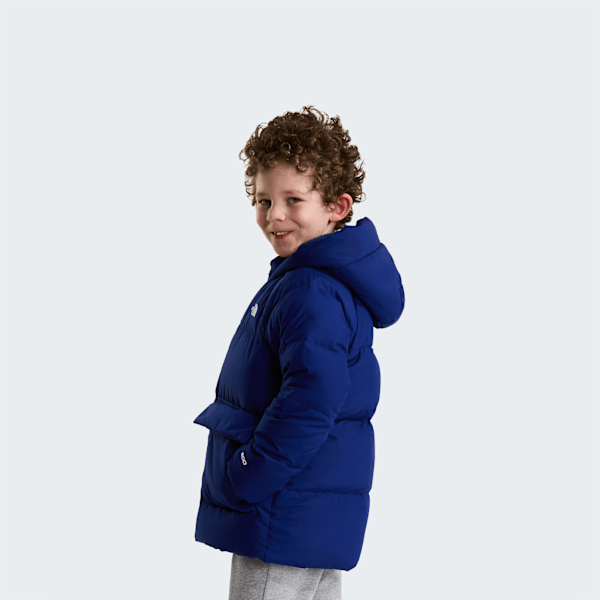 Parka en duvet et polaire North pour enfant Bold Blue