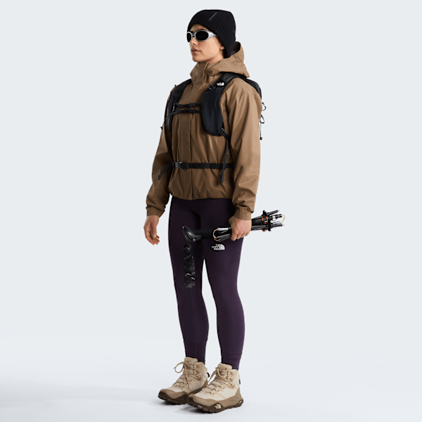Veste à capuche imperméable 3 couches Voyage pour femme Garnet