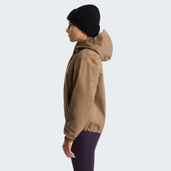 Veste à capuche imperméable 3 couches Voyage pour femme Garnet