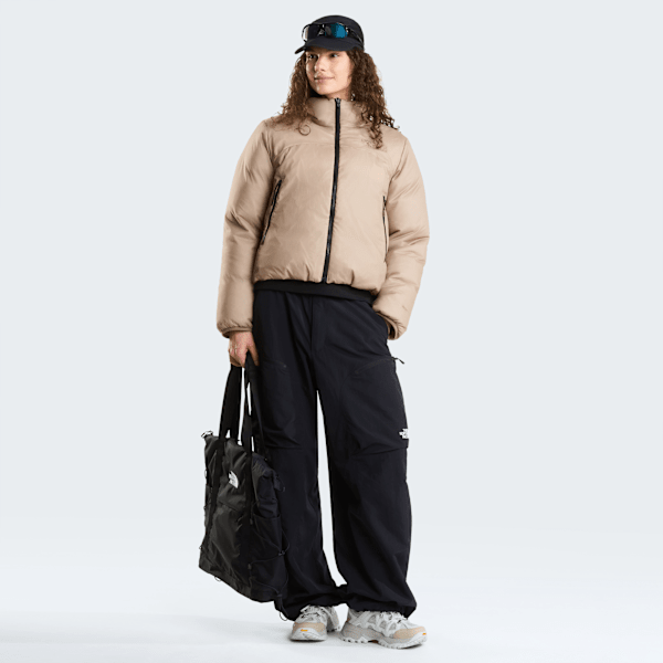 Veste réversible Pertex® Nuptse pour femme Garnet-TNF Black