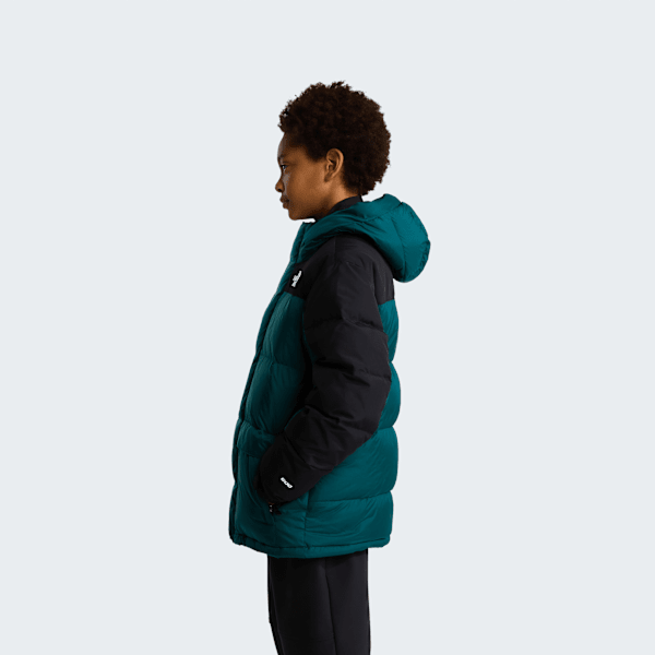 Parka courte en duvet Himalayan pour enfant Pacific Teal