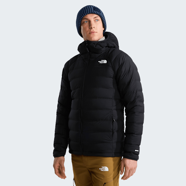 Veste à capuche en duvet stretch Abseil pour homme