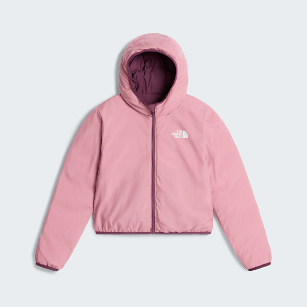 Doudoune réversible Baltic pour fille Midnight Mauve-Mauve