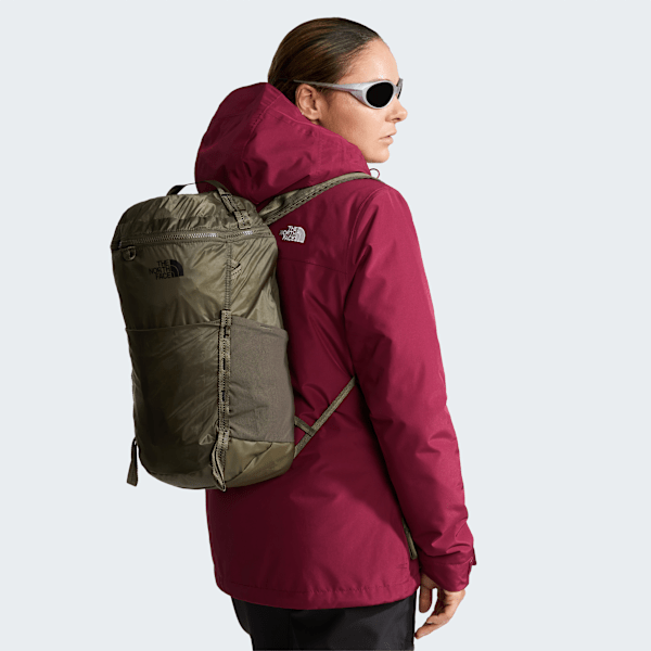 north face flyweight pack backpack The Pack, Tin Grey/TNF Black, OS  The zippered main compartment is roomy enough to hold important documents Backpack Clearance The North Face