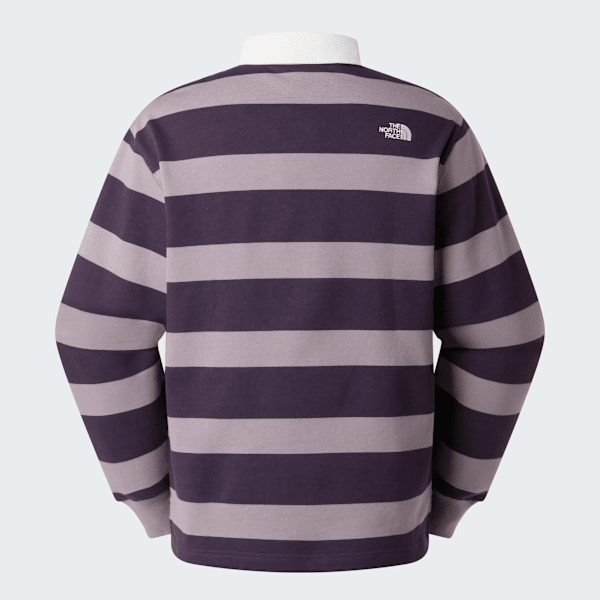 Sweat polo de rugby unisexe Transcendent Grey-Endless Dusk
