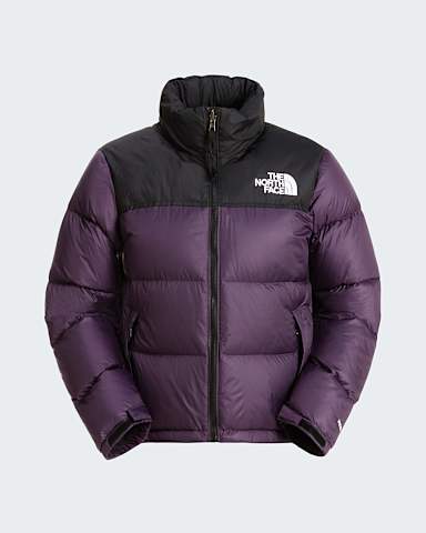 Womens 1996 Retro Nuptse Jacket TNF Endless Dusk TNF Black hero