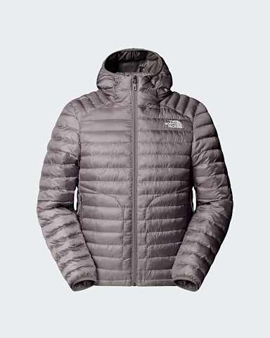 Zateplen bunda s kapuc Huila Synthetic pro pny TNF Smoked Pearl hero