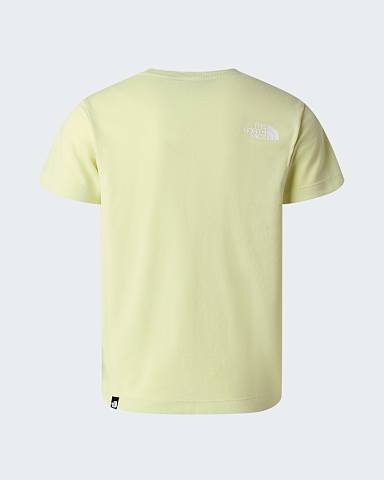Triko Simple Dome pro mlad TNF Lemon Mist alt1