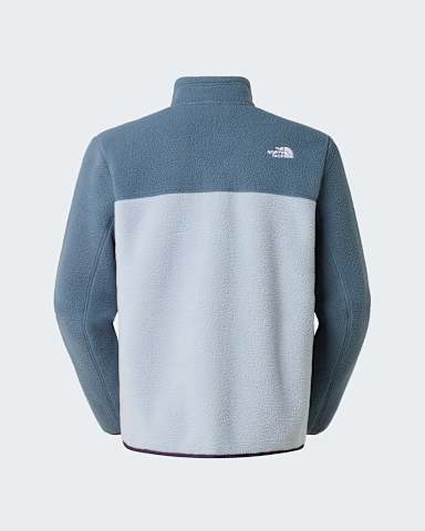 Yumiori Fleecejacke mit durchgehendem RV fr Herren TNF Frost GreyGranite GreyEndless Dusk alt1