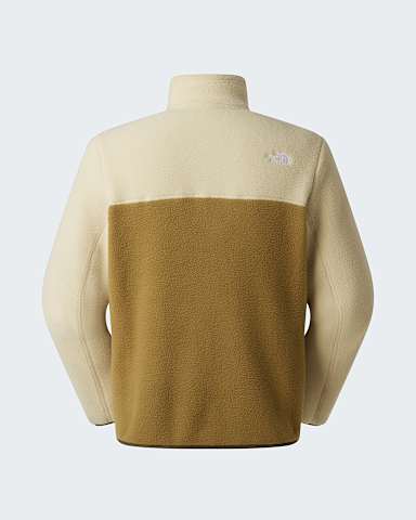 Giacca in pile Yumiori con cerniera a 14 da uomo TNF CedarDesert StoneNew Taupe Green alt1