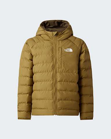 Oboustrann bunda Perrito pro kluky TNF CedarNew Taupe Green hero