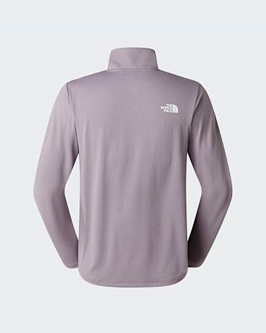 Triko s dlouhm rukvem a krtkm zipem 247 pro pny TNF Transcendent Grey alt1