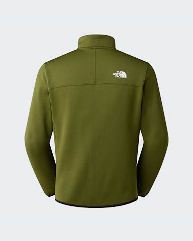 Crestfleece met volledige rits voor heren TNF Woodland GreenTNF Black alt1