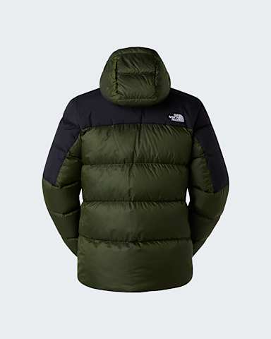 Mens Diablo Down 20 Hooded Jacket TNF Woodland Green Black HeatherTNF Black alt1