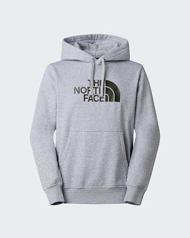 Mens Drew Peak Hoodie TNF TNF Light Grey HeatherNew Taupe Green hero