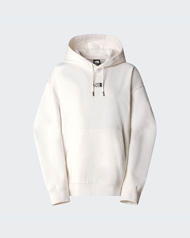 Mikina s kapuc Essential pro dmy TNF White Dune hero