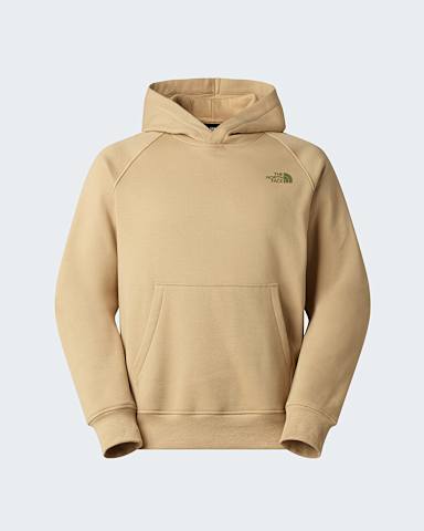 Mikina s kapuc NSE Box s raglnovm rukvem pro pny TNF Khaki Stone hero