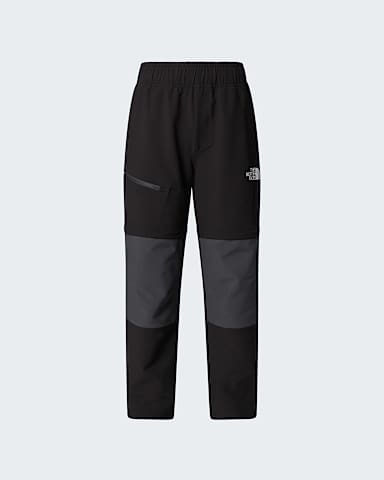 Teens Hike Convertible Trousers TNF TNF BlackAsphalt Grey hero