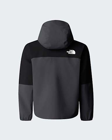 Teens Hike Packable Shell Jacket TNF TNF BlackAsphalt Grey alt1