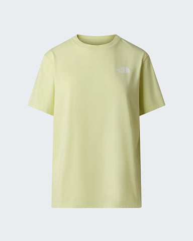 Tshirt dcontract NSE Box Evolution pour femme TNF Lemon Mist hero
