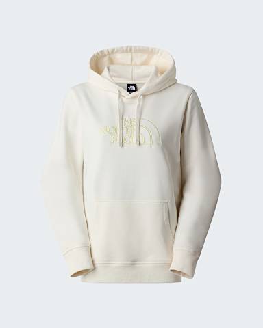 Womens Drew Peak Light Hoodie TNF White DuneLemon Mist hero