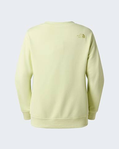 Womens Drew Peak Light Sweatshirt TNF Lemon MistPear alt1