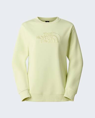 Womens Drew Peak Light Sweatshirt TNF Lemon MistPear hero