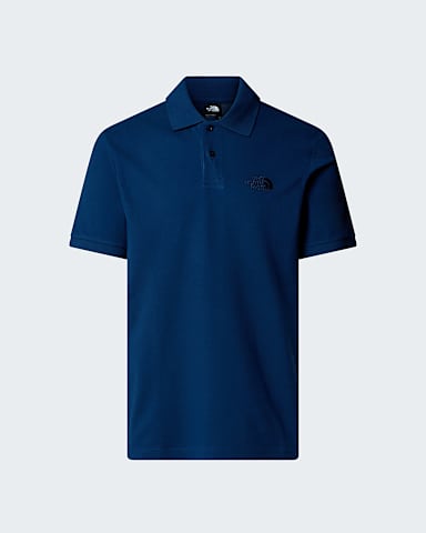 Mens Essential Regular Polo TNF Estate Blue hero